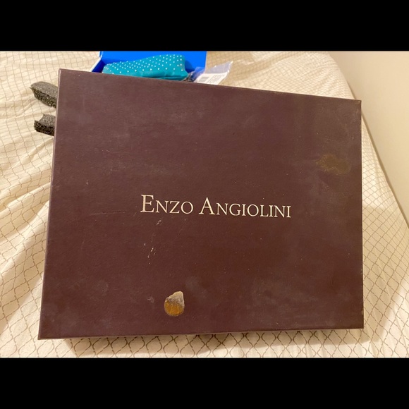 Enzo Angiolini Eagavenia Leather Open Toe Sandals - Picture 6 of 7